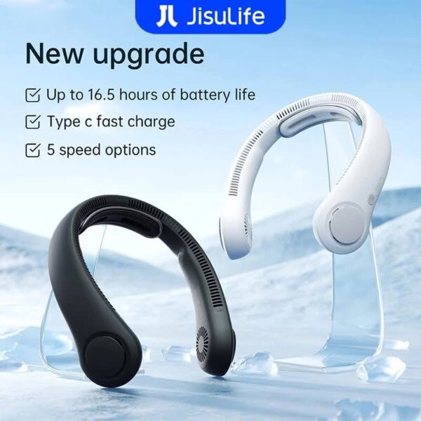 JisuLife Neck Fan Life4 – Ultimate Wearable Cooling Solution