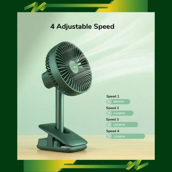 NEW #JISULIFE FA13R Auto-Oscillating Fan 8000mAh Battery – Ultimate Cooling